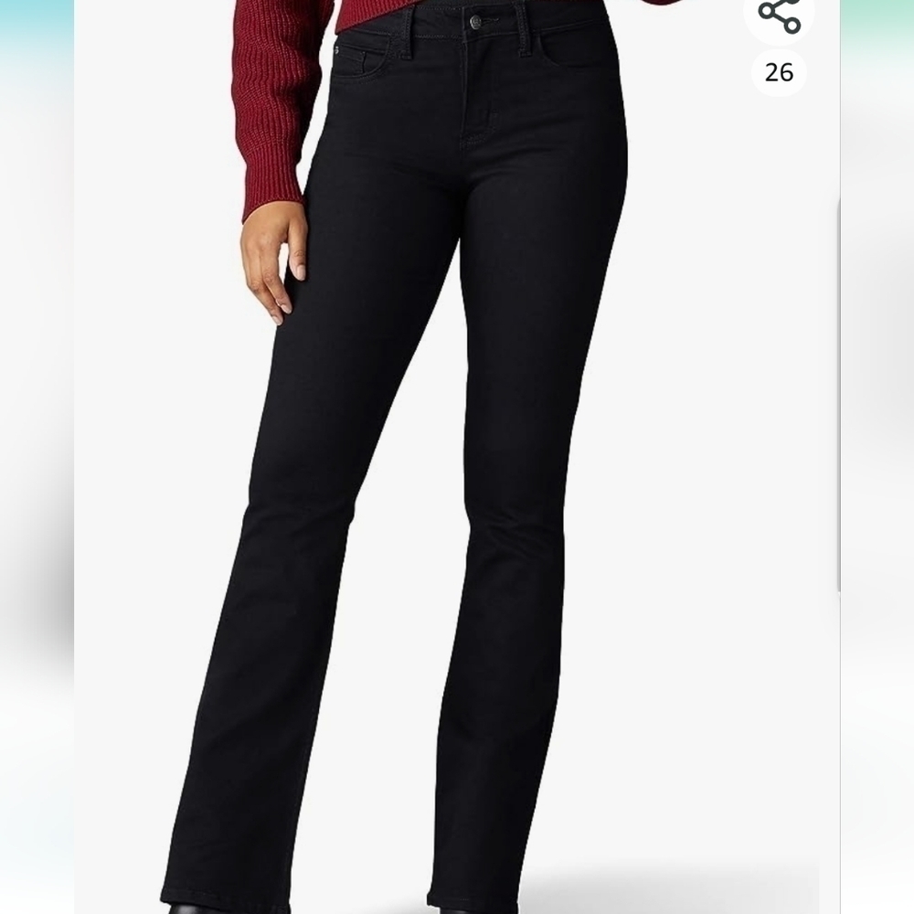 Riders by Lee Women's Midrise Bootcut Jeans NWT Size 8P
